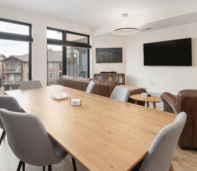 Dining Table & TVs
